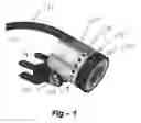 Fig. 02 - Medical/dental headlight system with interchangeable beam-forming optics