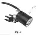Fig. 04 - Medical/dental headlight system with interchangeable beam-forming optics
