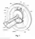 Fig. 08 - Rotary piston device having interwined dual linked and undulating rotating pistons