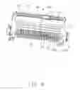 Fig. 09 - Electrical connector with positioning spacer engaging with terminals thereon