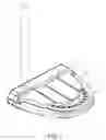 Fig. 02 - Weight adjusting structure of golf club head