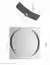 Fig. 09 - Stability ball control device with radial control surfaces of increasing widths