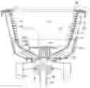 Fig. 01 - Centrifuge bowl with liner material molded on a frame