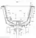 Fig. 02 - Centrifuge bowl with liner material molded on a frame
