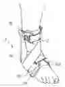 Fig. 01 - Orthotic system for an ankle joint