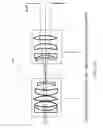Fig. 23 - Optical system for ophthalmic surgical laser