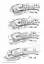 Fig. 08 - Razor handle having a retractable razor head carrier and a movable flap, and razor having such a handle