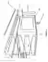 Fig. 43 - Apparatus and method for utilizing space under a deck for storage