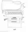Fig. 10 - Finger biometric sensor including laterally adjacent piezoelectric transducer layer and associated methods