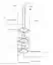 Fig. 01 - Stirring system with interspaced stirring elements and baffles, and method for homogenizing glass melts