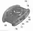 Fig. 01 - Wrist mounted watchcase having separable main body and surrounding protective frame and wristwatch incorporating same