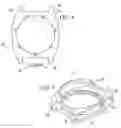 Fig. 04 - Wrist mounted watchcase having separable main body and surrounding protective frame and wristwatch incorporating same