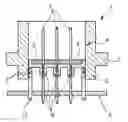 Fig. 01 - Plug-Type Connection for Making Contact with an Electrical Printed Circuit Board which is Arranged in a Housing