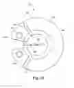 Fig. 22 - Apparatus for securing a therapy delivery device within a burr hole and method for making same