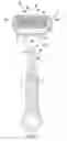 Fig. 03 - Safety razor with rotational movement and locking button