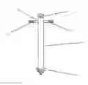 Fig. 01 - Boat buddy system anchor pole with grill attachment