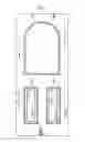 Fig. 02 - Door facing alignment assembly and method of forming a door