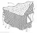 Fig. 01 - SYSTEM FOR PROVIDING A DECORATIVE COVERING ON A SUPPORT SURFACE USING PANELS WITH INTERLOCKS