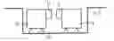 Fig. 01 - Method of assembling and installing a very large floating barge for example for processing gas or crude oil at sea