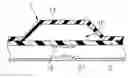 Fig. 01 - CLOSED-AIR CUSHIONED KEY SWITCH STRUCTURE