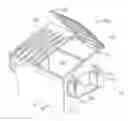 Fig. 01 - Container assembly having removable exterior shelf structures
