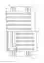 Fig. 21 - Container assembly having removable exterior shelf structures