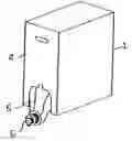 Fig. 01 - System and Method for Containing and Dispensing a Liquid