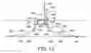 Fig. 10 - Column-stabilized offshore platform with water-entrapment plates and asymmetric mooring system for support of offshore wind turbines