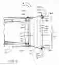 Fig. 06 - Device for improving a tractor-trailer combination truck aerodynamics in the gap between the tractor and trailer