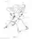 Fig. 20 - Foldable frame with detachable infant carrier capable of reclining the infant carrier