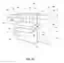 Fig. 12 - ADAPTABLE BI-FOLD WORKSTATION