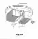 Fig. 11 - SOLID-STATE LIGHT BULB HAVING ION WIND FAN AND INTERNAL HEAT SINKS