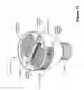 Fig. 13 - SOLID-STATE LIGHT BULB HAVING ION WIND FAN AND INTERNAL HEAT SINKS