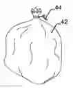 Fig. 01 - MEANS FOR CLOSING A BAG HAVING A DEGRADABLE, BIODEGRADABLE AND/OR COMPOSTABLE COATING