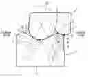 Fig. 01 - Set of artificial teeth having convex adjustment surface