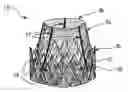 Fig. 01 - Implantable prosthetic valve for treating aortic stenosis