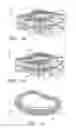Fig. 02 - Prosthetic intervertebral discs having substantially rigid end plates, fibers between those end plates, and core members with comparatively thin edges