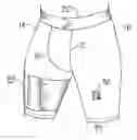Fig. 01 - COMPRESSION GIRDLE WITH HAMSTRING SUPPORT SYSTEM