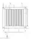Fig. 02 - INTEGRATED STORM SHUTTER INCLUDING LATCH PIN CORNER CONNECTION AND/OR CENTER LOUVER SUPPORT RAIL