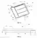 Fig. 03 - Shingle with interlocking water diverter tabs