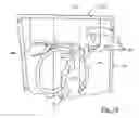 Fig. 10 - Dispenser device for ice and water, components thereof and process of cleaning same