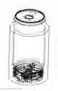 Fig. 01 - BEVERAGE CAN COOLER WITH SOUND DEVICE IN BOTTOM