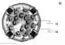 Fig. 01 - Gemstone setting including a gem faceted to display a plurality of images from an outer focal region