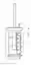 Fig. 10 - Rekeyable lock assembly with blown cylinder protection
