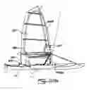 Fig. 35 - Transformable, multifunctional and self-stowage watercraft