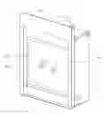 Fig. 01 - TRUE FLUSH-MOUNTED GAS FIREPLACE