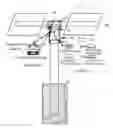 Fig. 01 - Two-Axes Solar Tracker System and Apparatus for Solar Panel and Likes