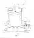 Fig. 02 - Paint roller cleaning and drying apparatus