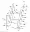 Fig. 01 - Assembly and method for taping walls for painting stripes and patterns