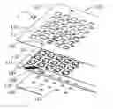 Fig. 01 - Carrier for aligning electronic components with slidably arranged plates